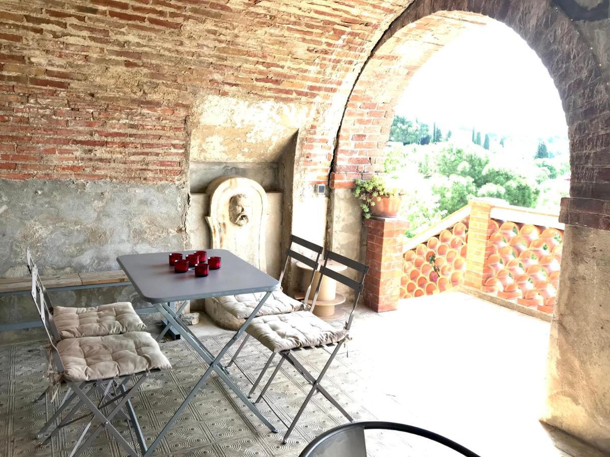 Studio De Charme Avec Grande Terrasse Vue Mer Le Castellet  Exteriér fotografie